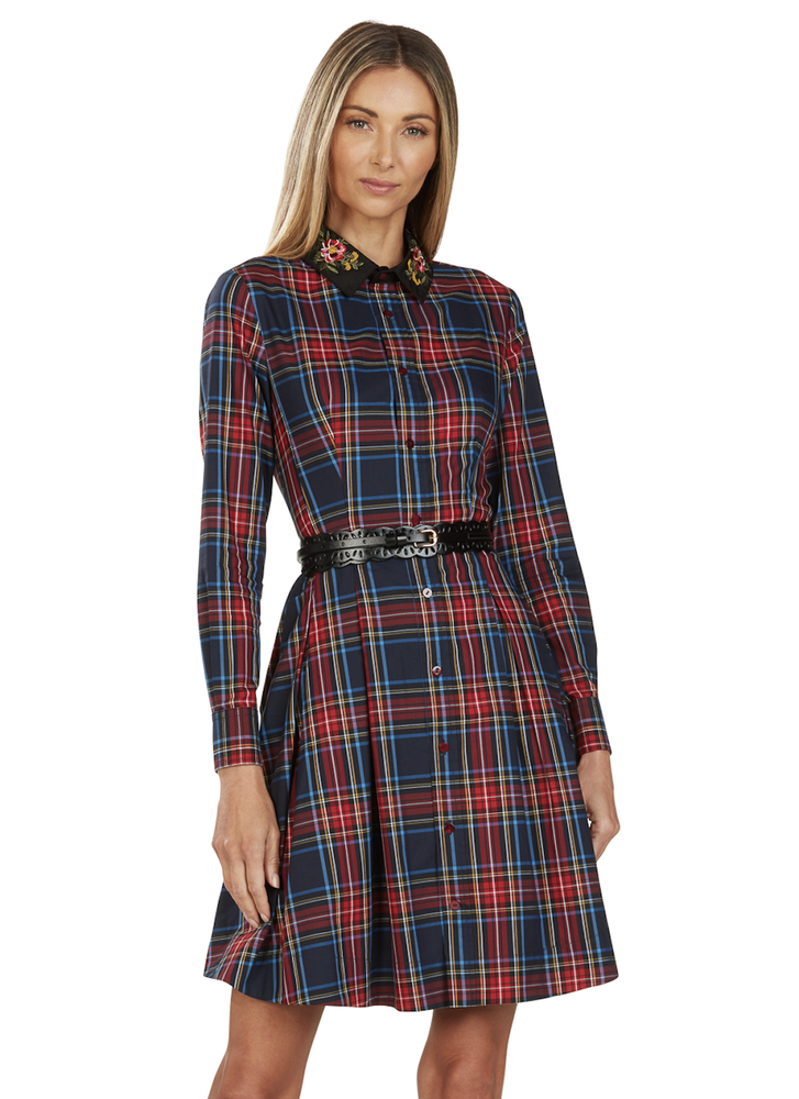 TEAGAN SCALLOPED LEATHER BELT