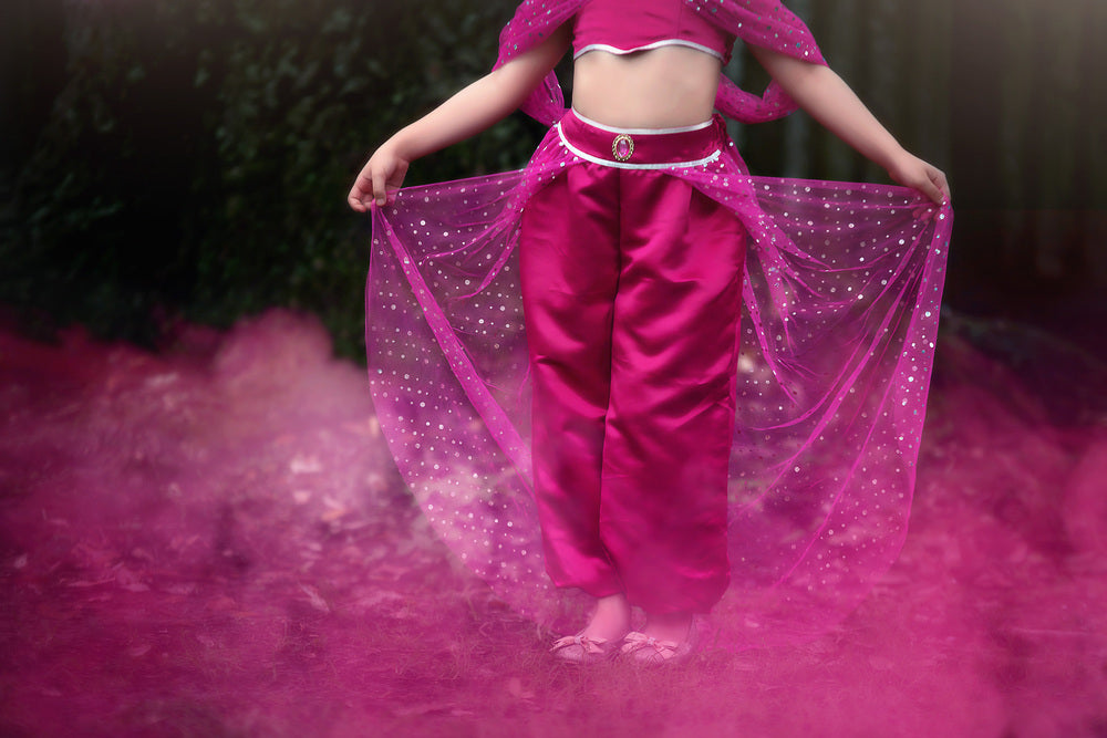 $29.99 DRESS UP SALE GENIE COSTUME FUCHSIA