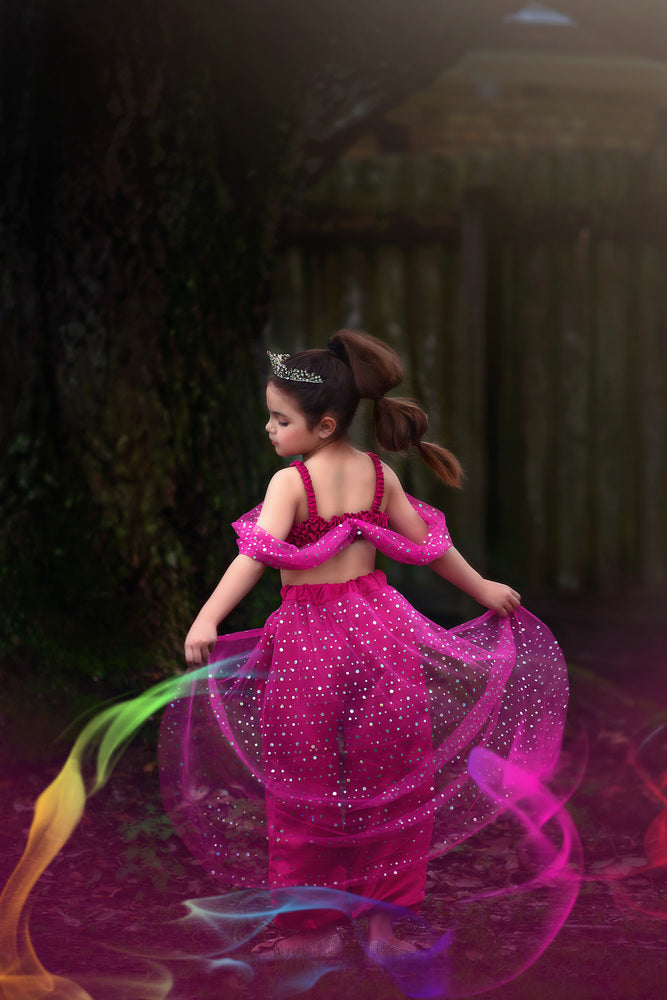 $29.99 DRESS UP SALE GENIE COSTUME FUCHSIA