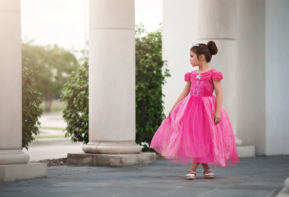 pink frock