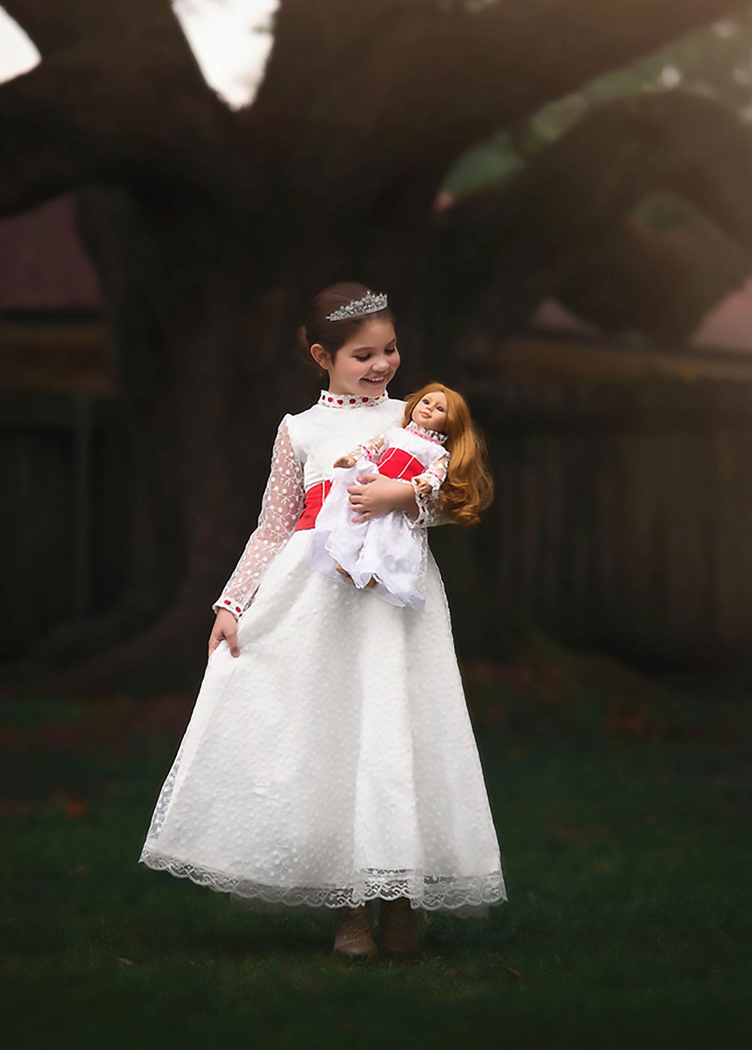 JOLLY HOLIDAY DOLL GOWN