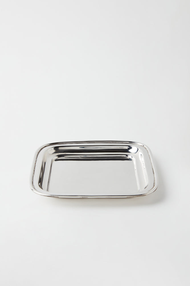 SILVER PLATED HIGH GROVE TRAY