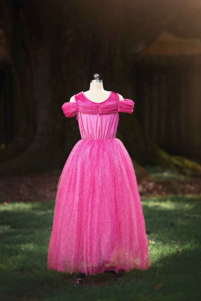 PINK PRINCESS GOWN FOR WOMEN