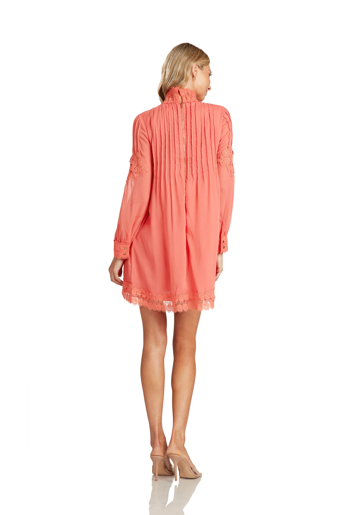 SPRING DRESS EVENT NATALIE TUNIC DRESS CORAL