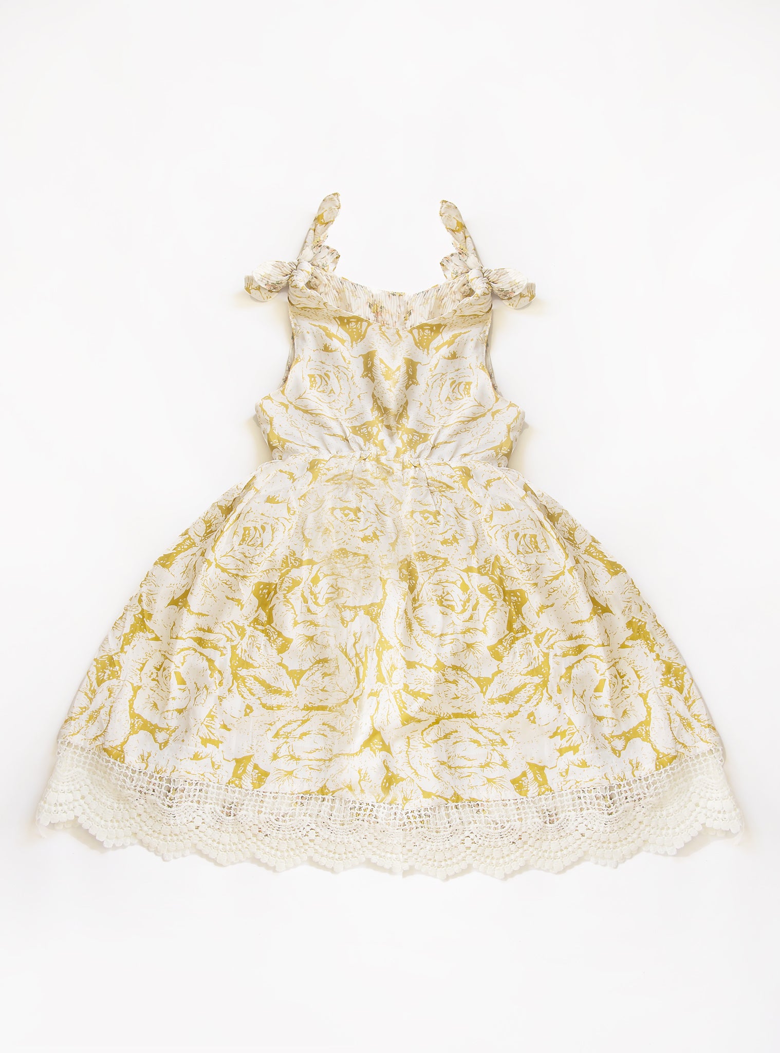 VIOLETTE REVERSIBLE DRESS IVORY FLORAL