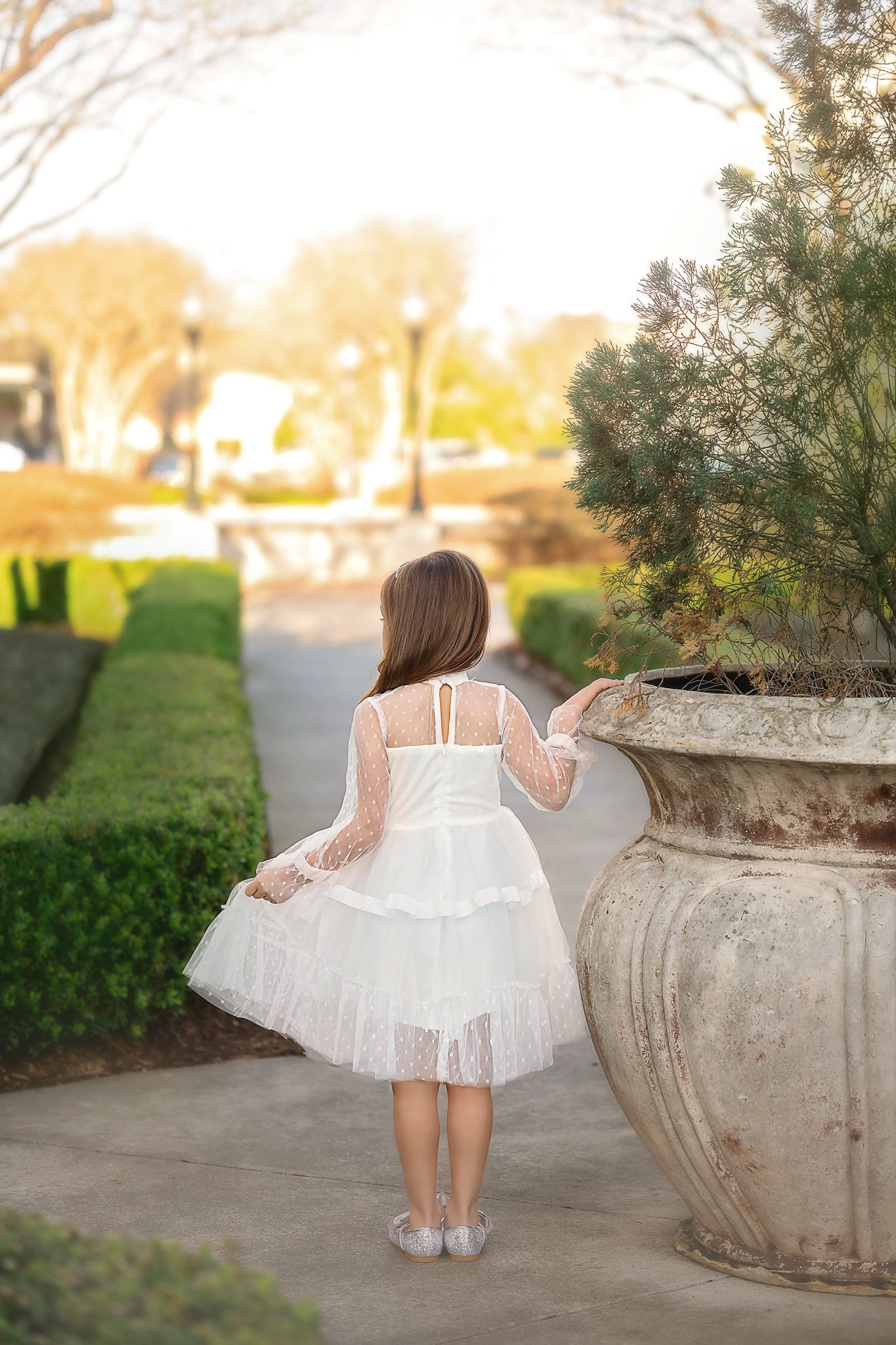 MAEVE DRESS WHITE