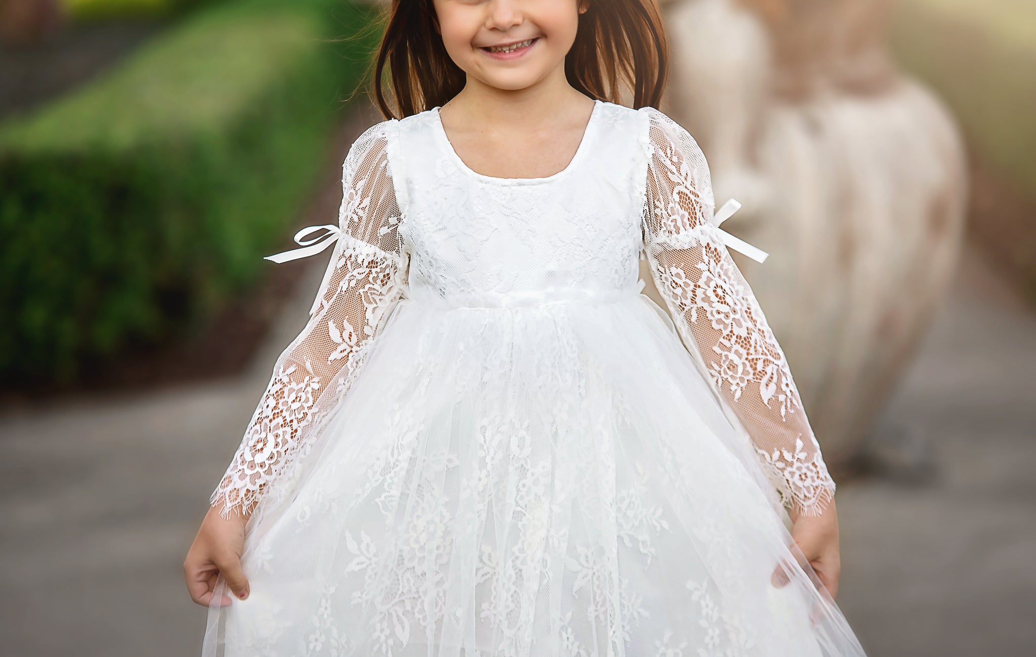 BRYNN GOWN WHITE