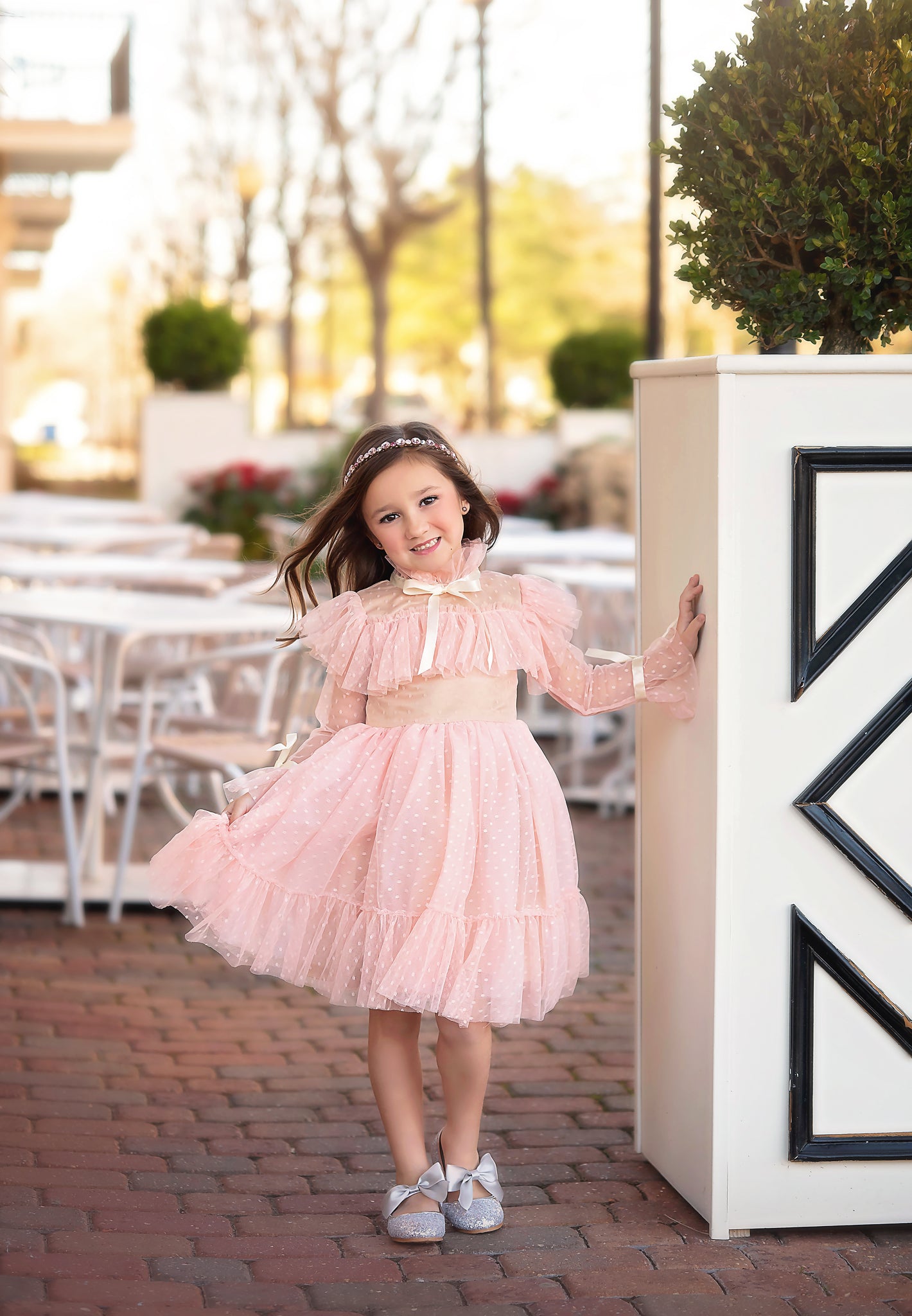 A Ella Bella Dress-Pink