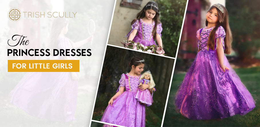 6 ideas to choose the princess dresses for little girls