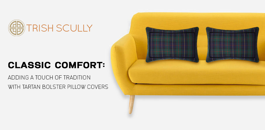 Classic Comfort: Adding a Touch of Tradition with Tartan Bolster Pillow Covers
