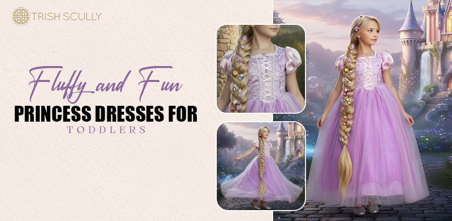 Fluffy and Fun Princess Dresses for Toddlers