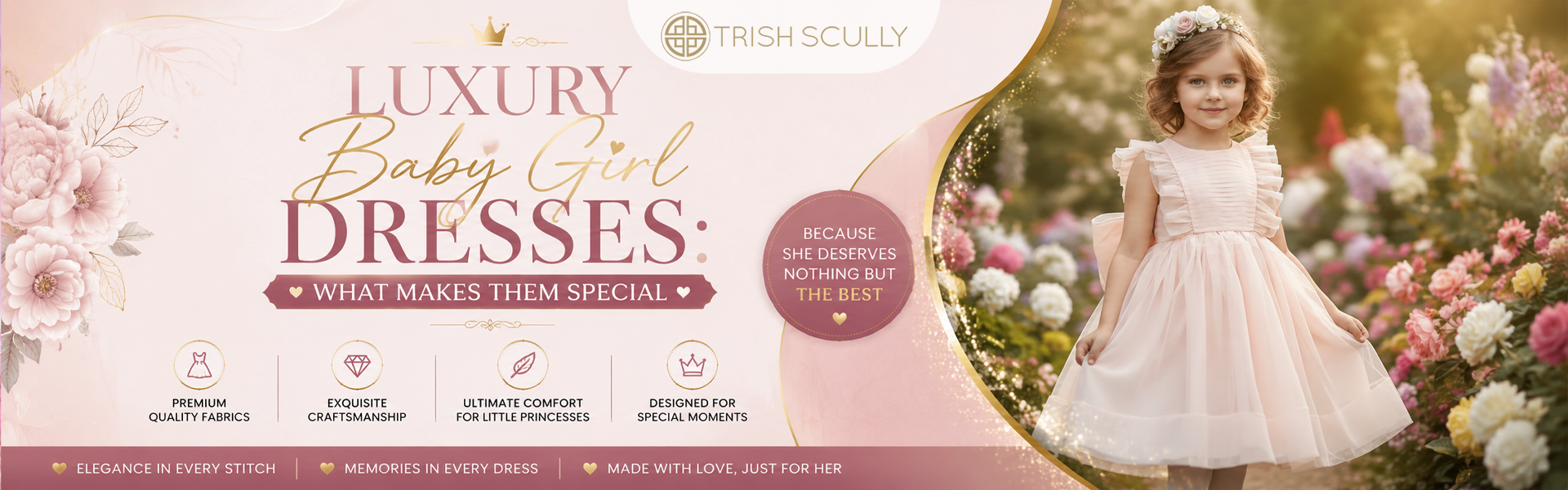 Luxury Baby Girl Dresses: What Makes Them Special