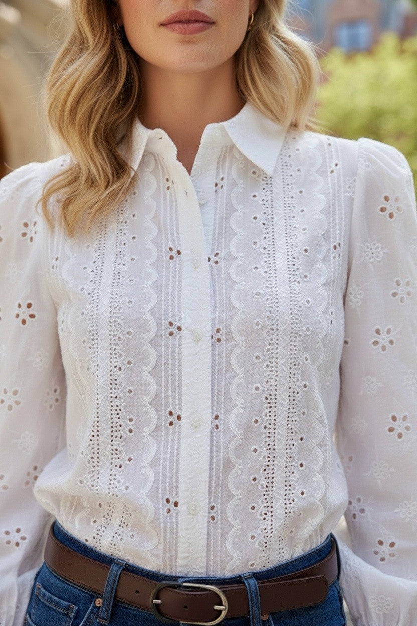 SALOMÉ BLOUSE WHITE