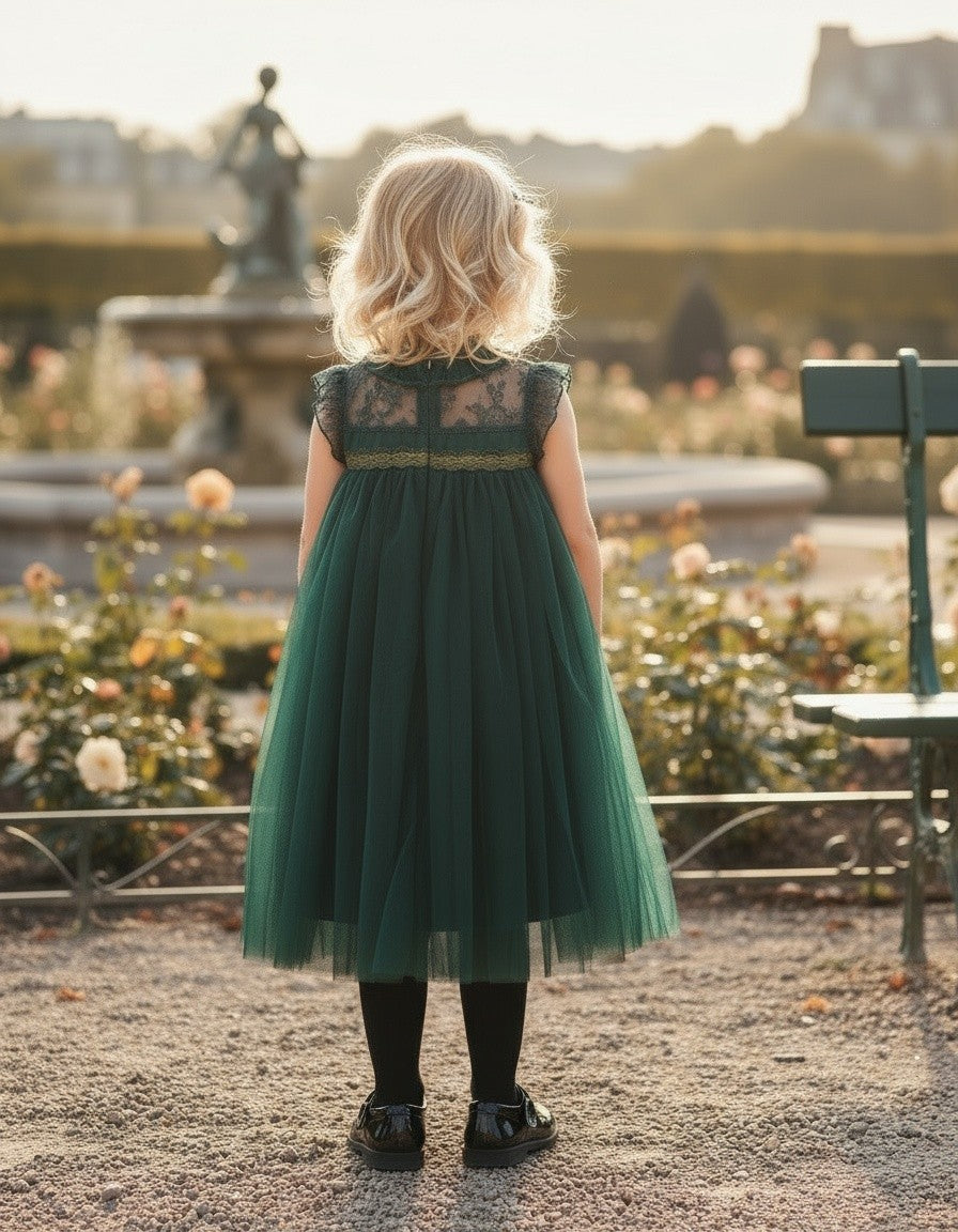 ALLESSANDRA DRESS EMERALD