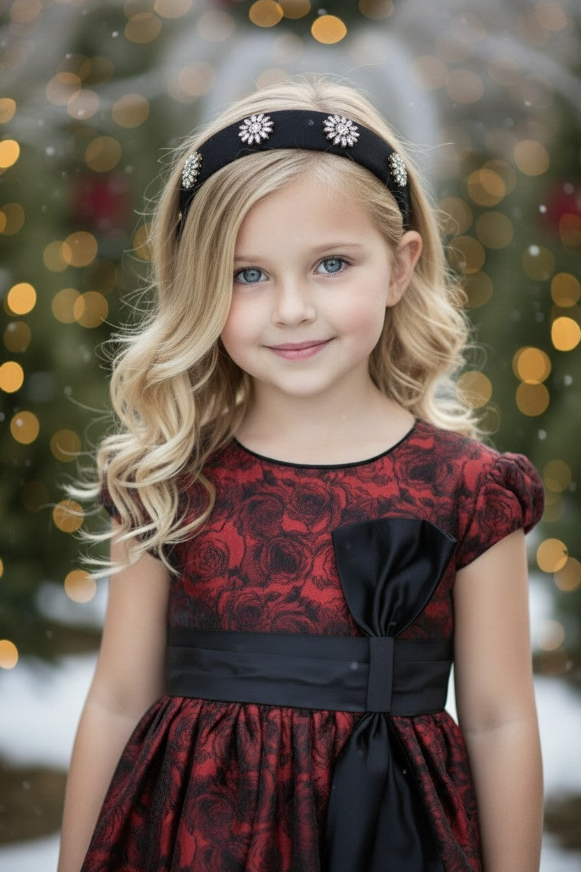 EMILIA HEADBAND BLACK