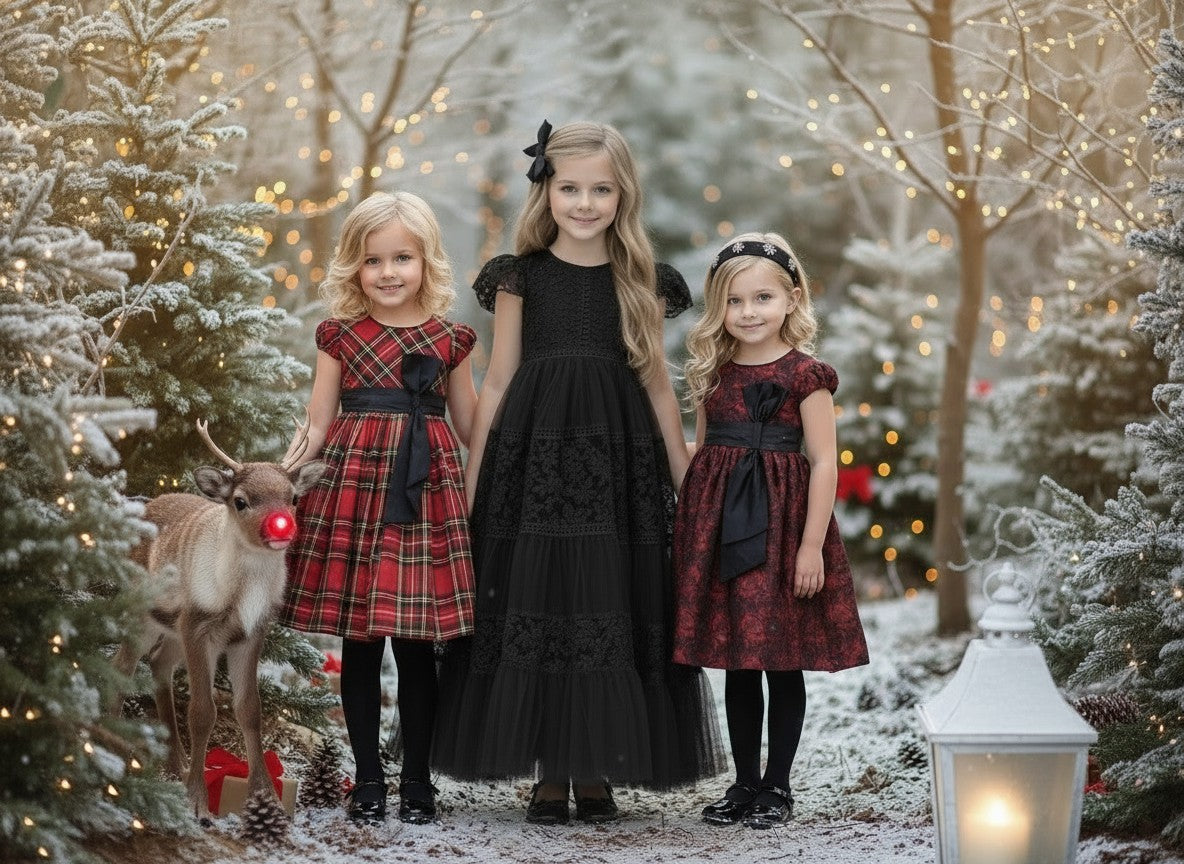 ISLA STEWART TARTAN DRESS