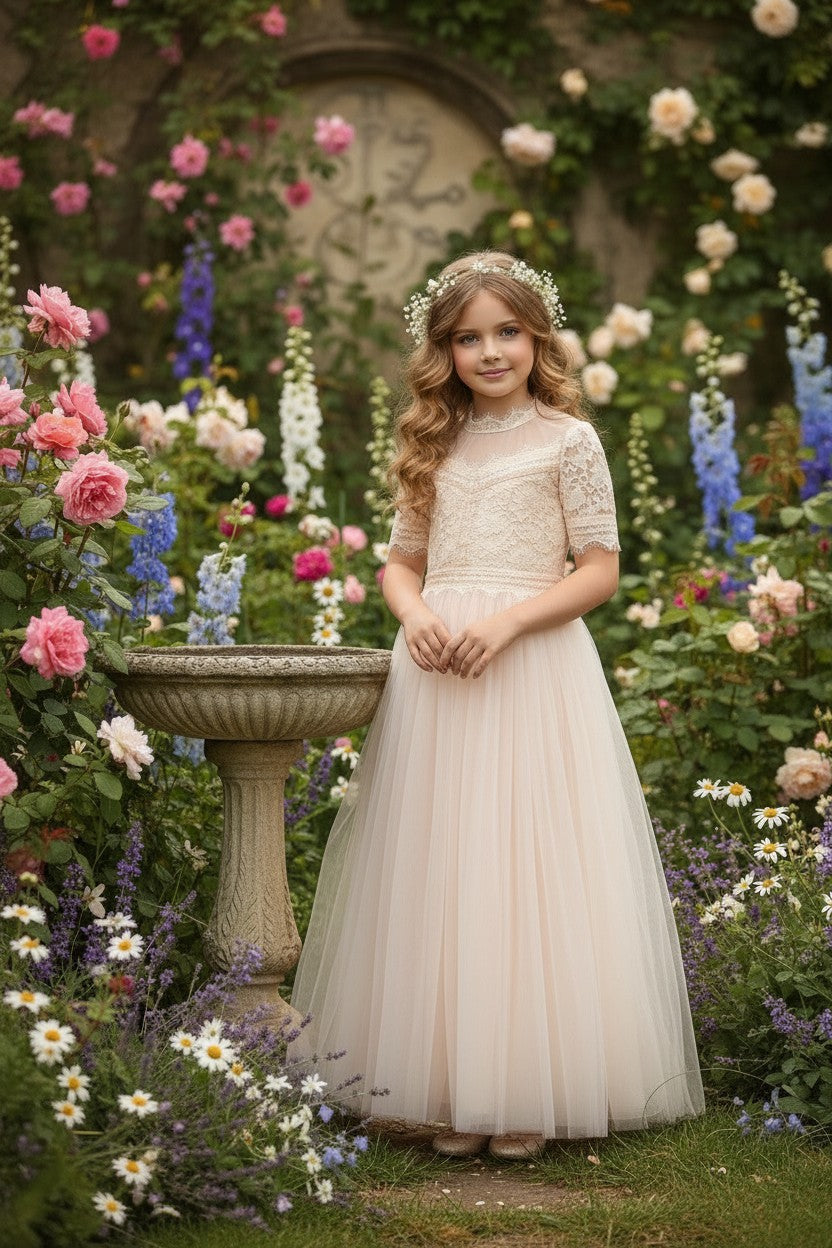 HARMONY GOWN PEACHY PINK