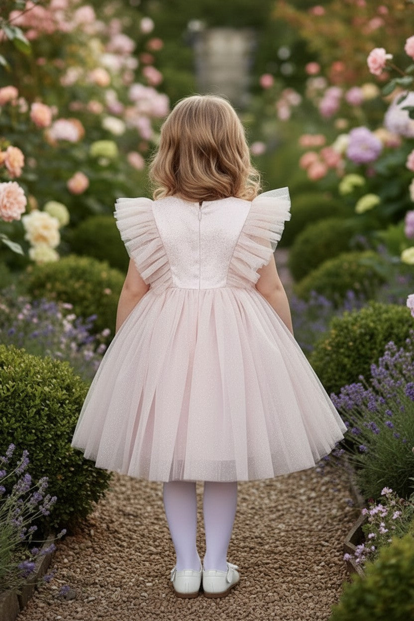 MILLY DRESS SPARKLE PINK