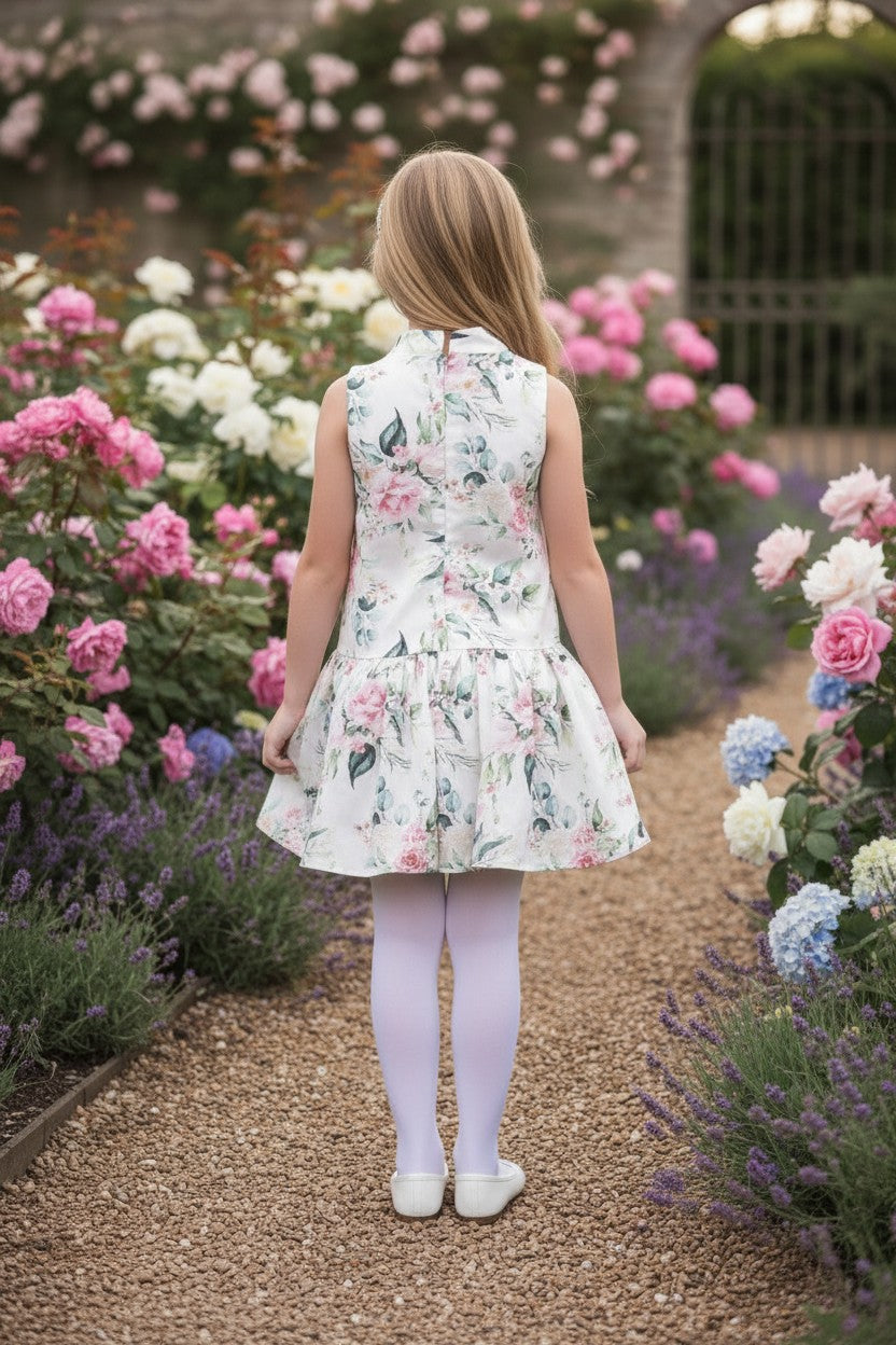 ADA DRESS IVORY FLORAL