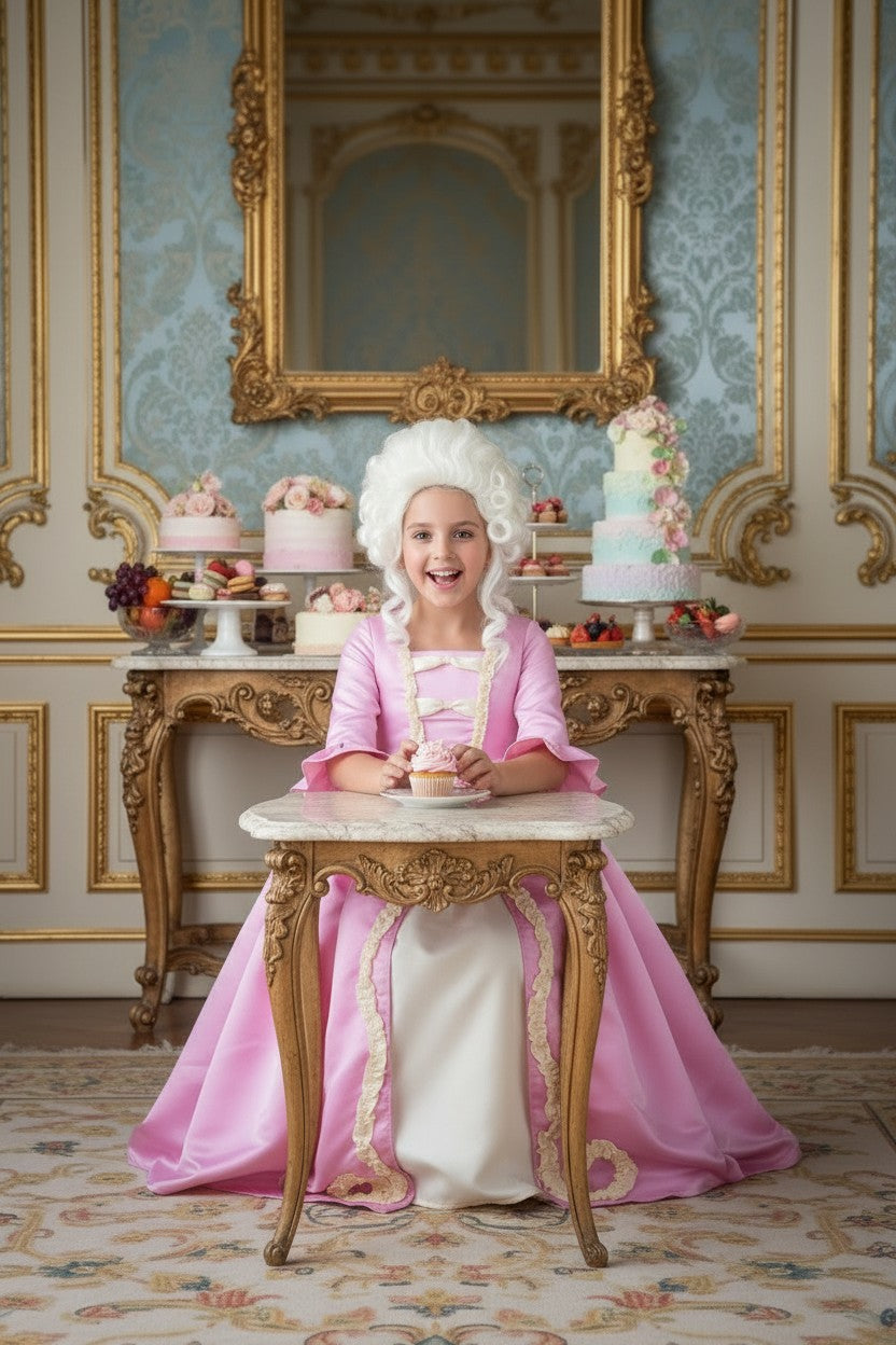 MARIE ANTOINETTE GOWN PINK