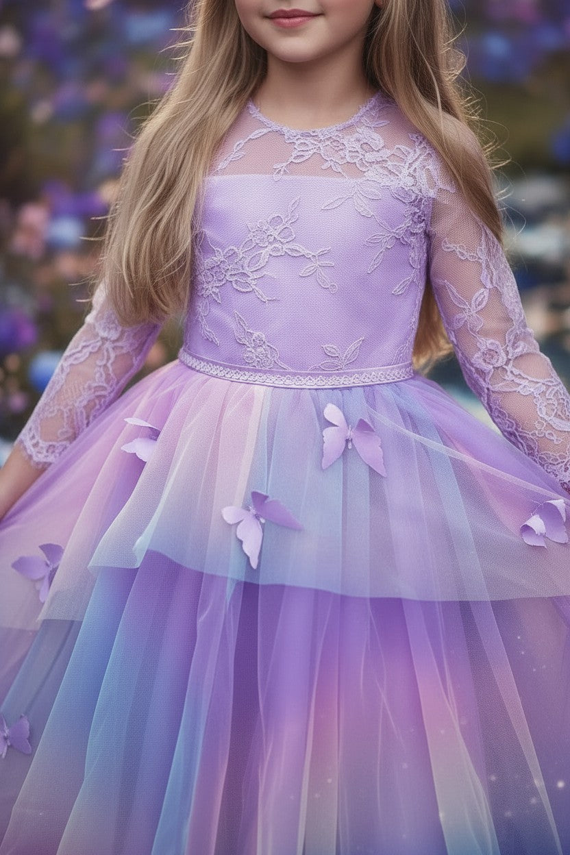 MARIPOSA GOWN WATERCOLORS