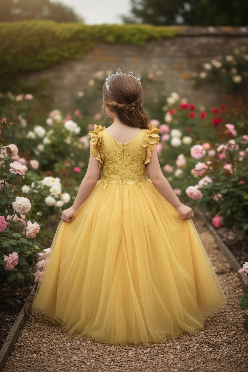 BIANCA GOWN SUNFLOWER
