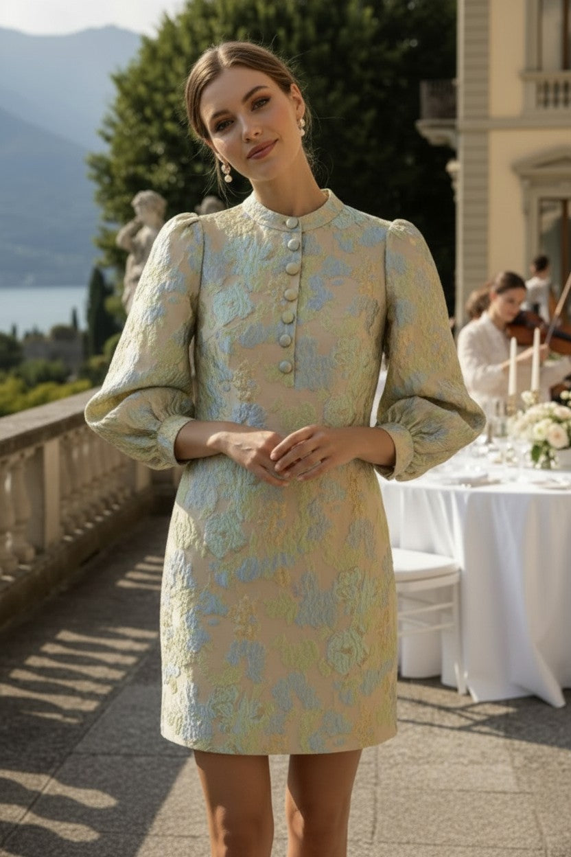 OLIVIE DRESS GOLDEN MEADOW