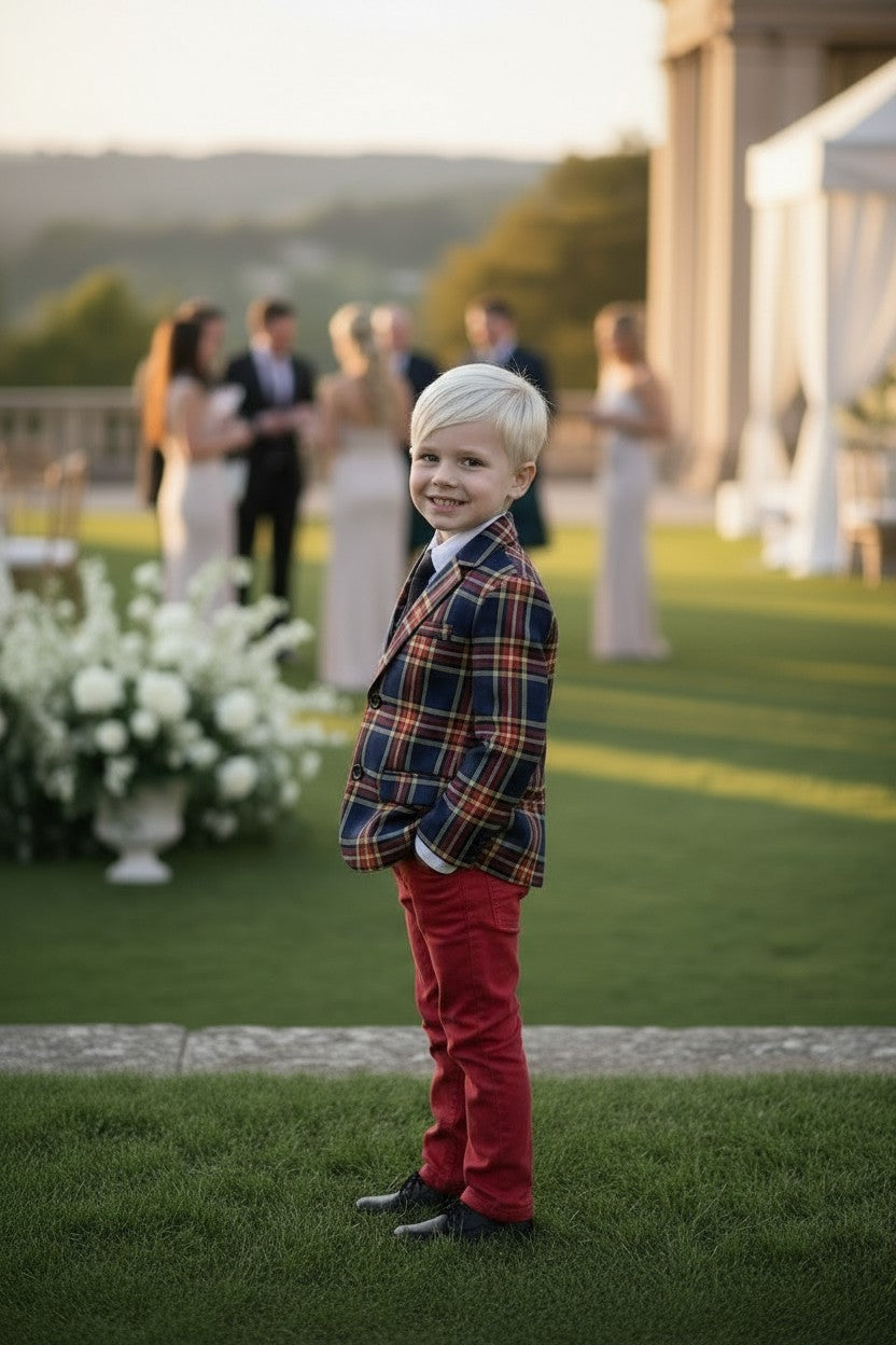 STEWART TARTAN 3PC. SUIT