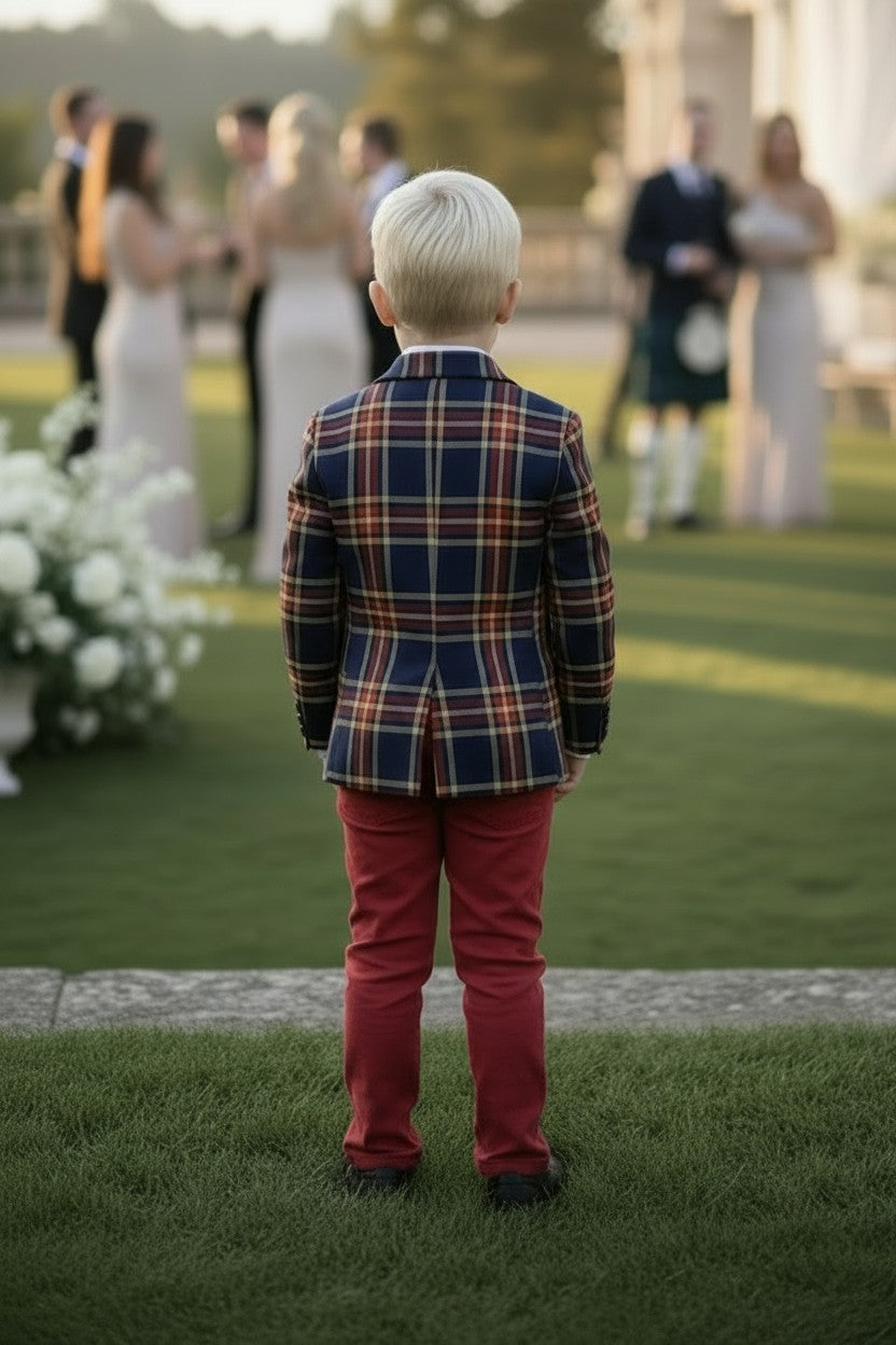 STEWART TARTAN 3PC. SUIT