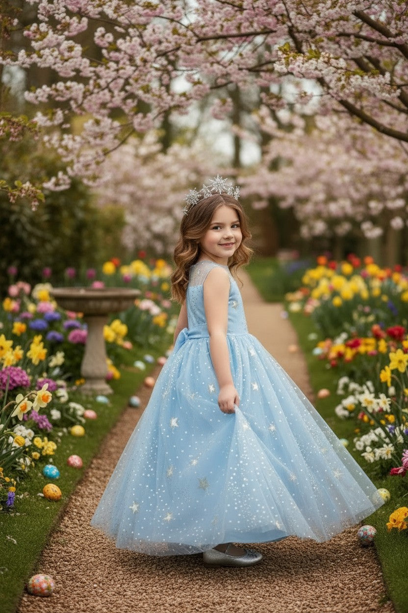 ANTOINETTE GOWN LIGHT BLUE