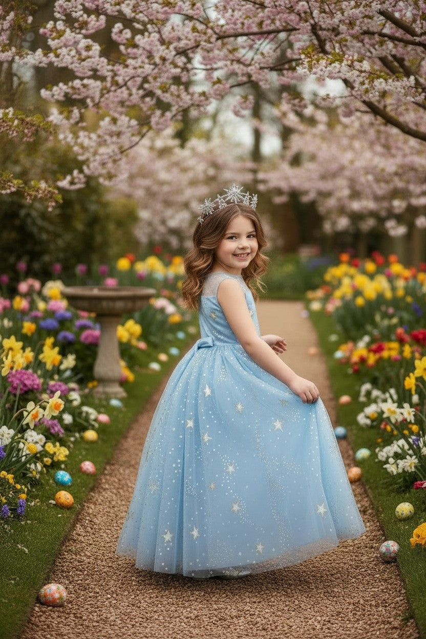 Antoinette Gown Light Blue 5 Antoinette Gown Light Blue 5