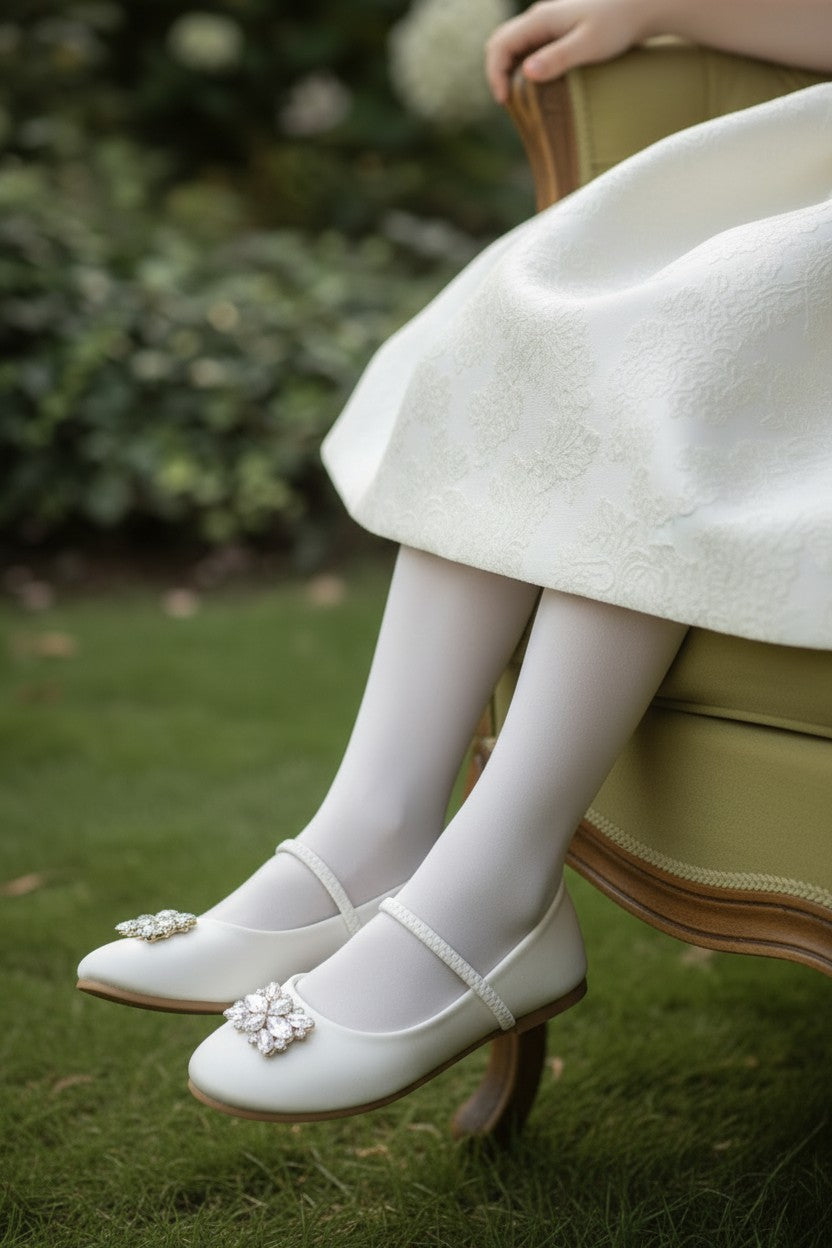 ARIELLE DRESS IVORY JACQUARD