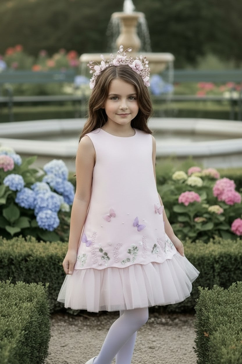 EMERY DRESS & CAPELET SET