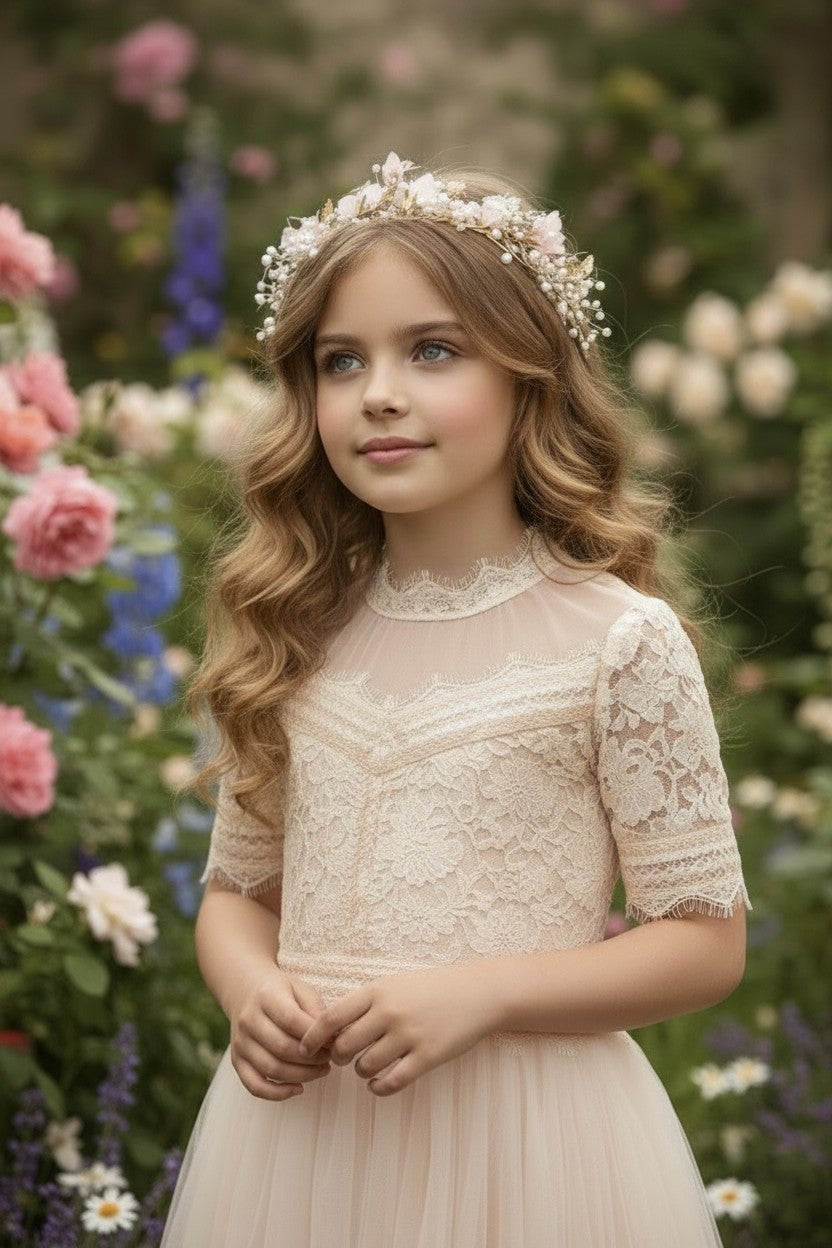 HARMONY GOWN PEACHY PINK