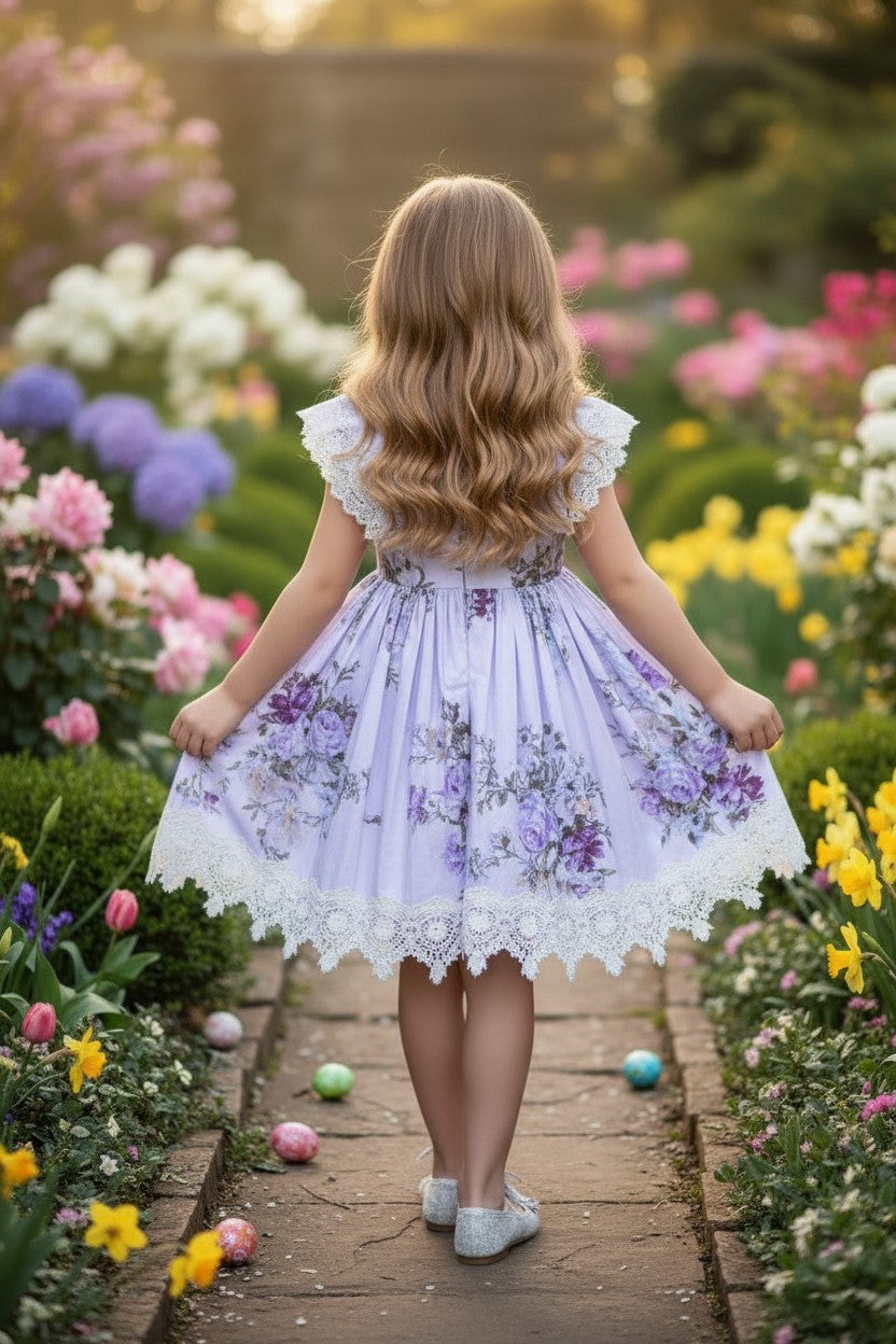 ANNA DRESS LAVENDER