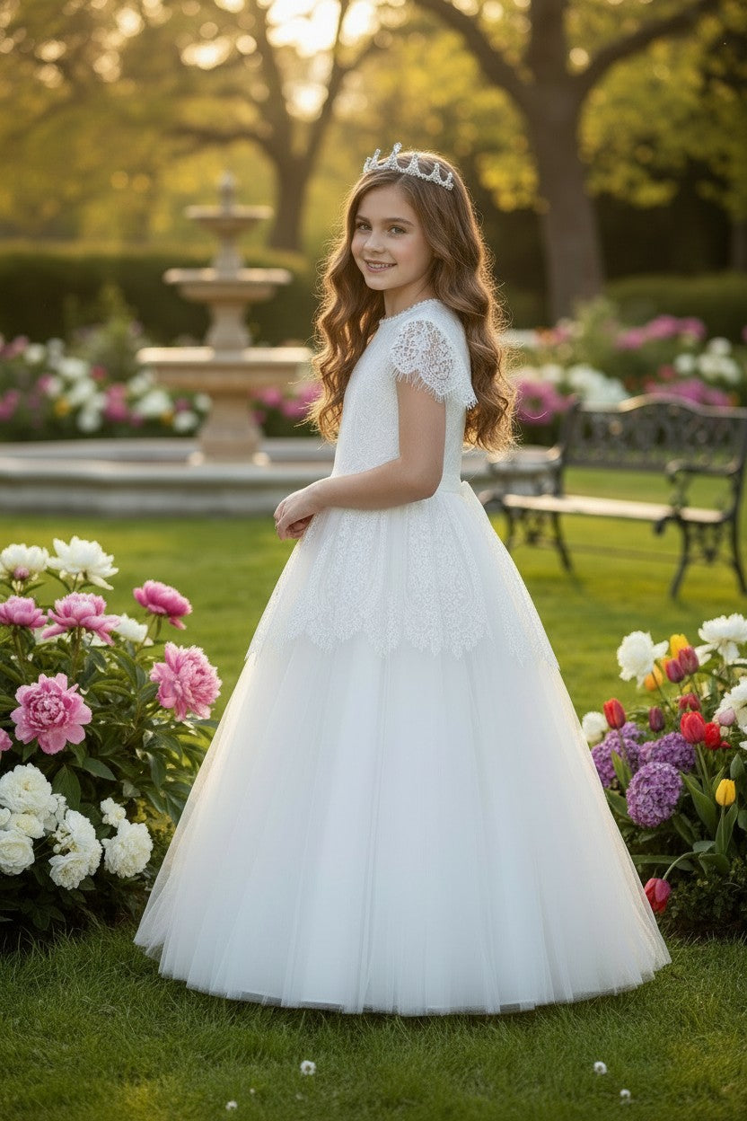 GWENDOLYN GOWN WHITE