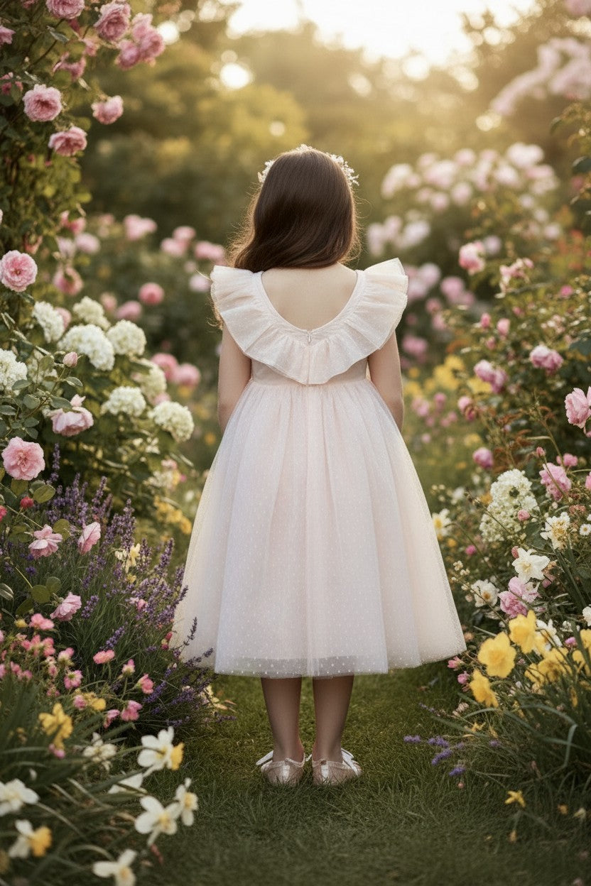 CAROLINA DRESS BLUSH PINK