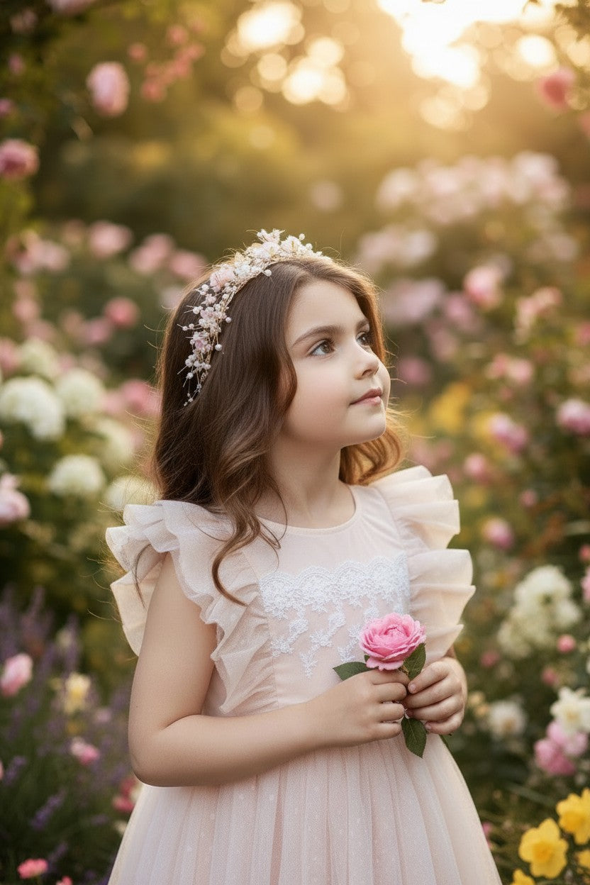 CAROLINA DRESS BLUSH PINK