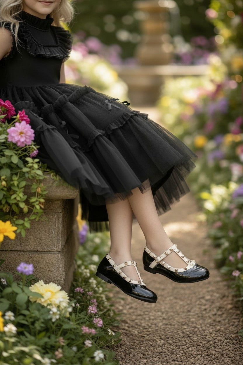 VICTORIA SHOE BLACK PATENT