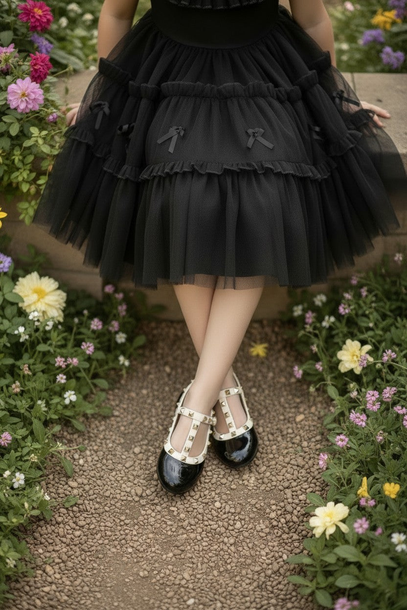 VICTORIA SHOE BLACK PATENT