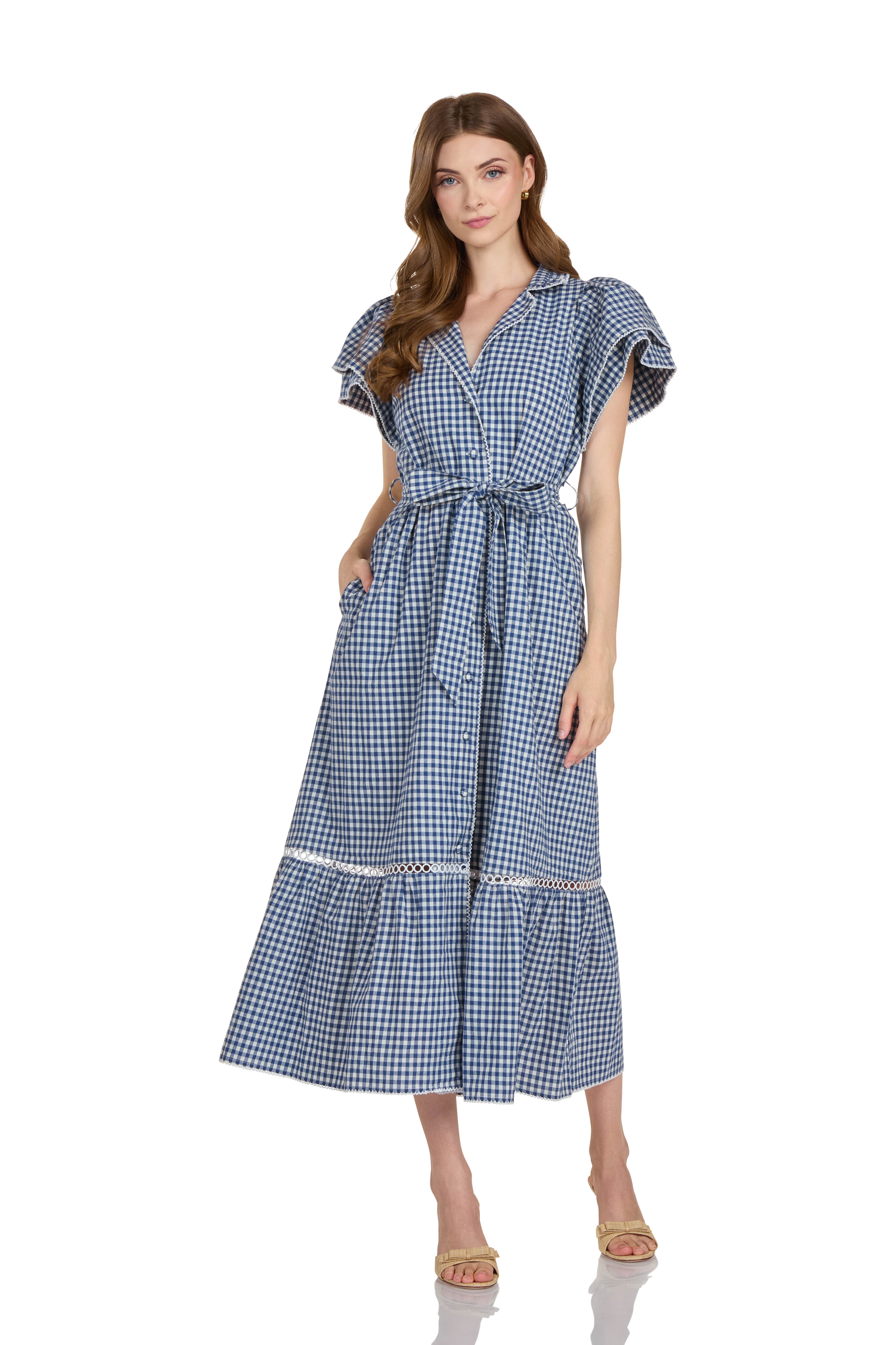 KORALINA DRESS GINGHAM