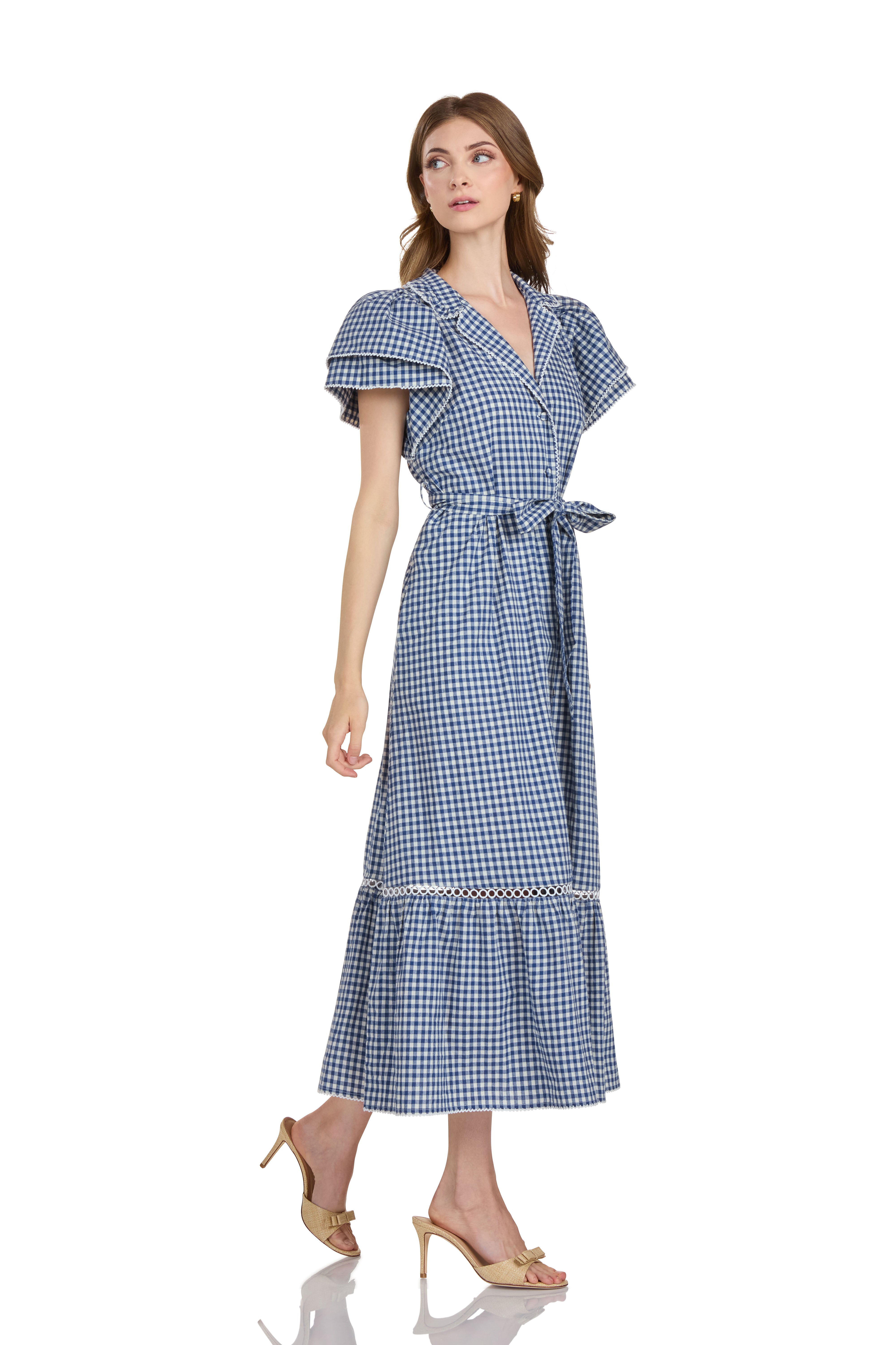 KORALINA DRESS GINGHAM