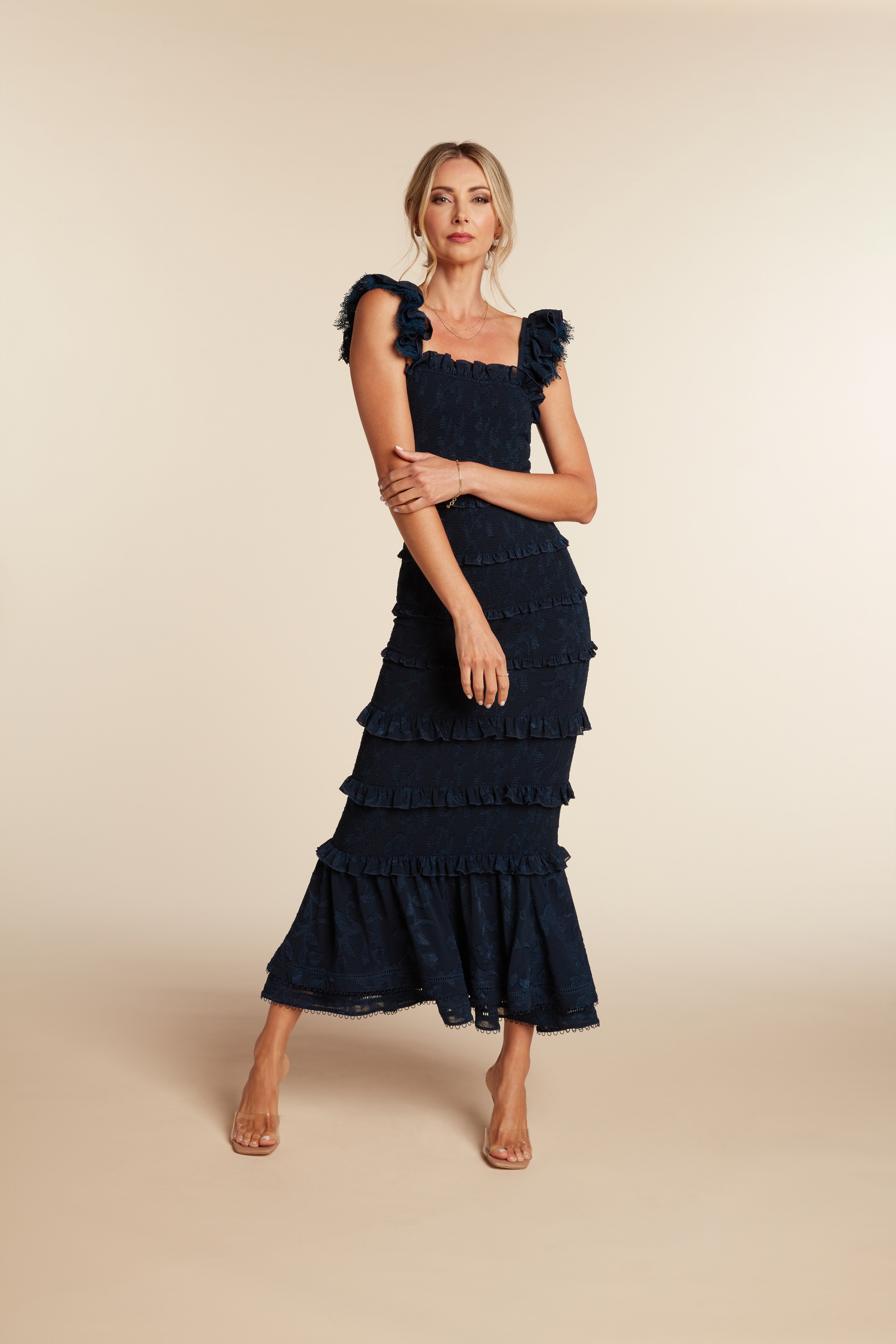 FRANCINE DRESS NAVY