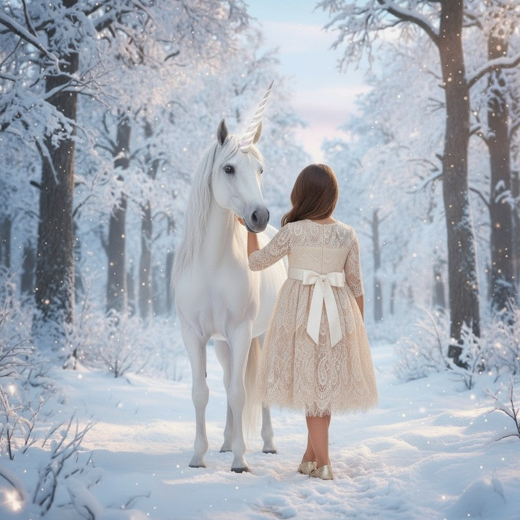 BELLA RAFAELA DRESS & BELT SET-BUTTERSCOTCH