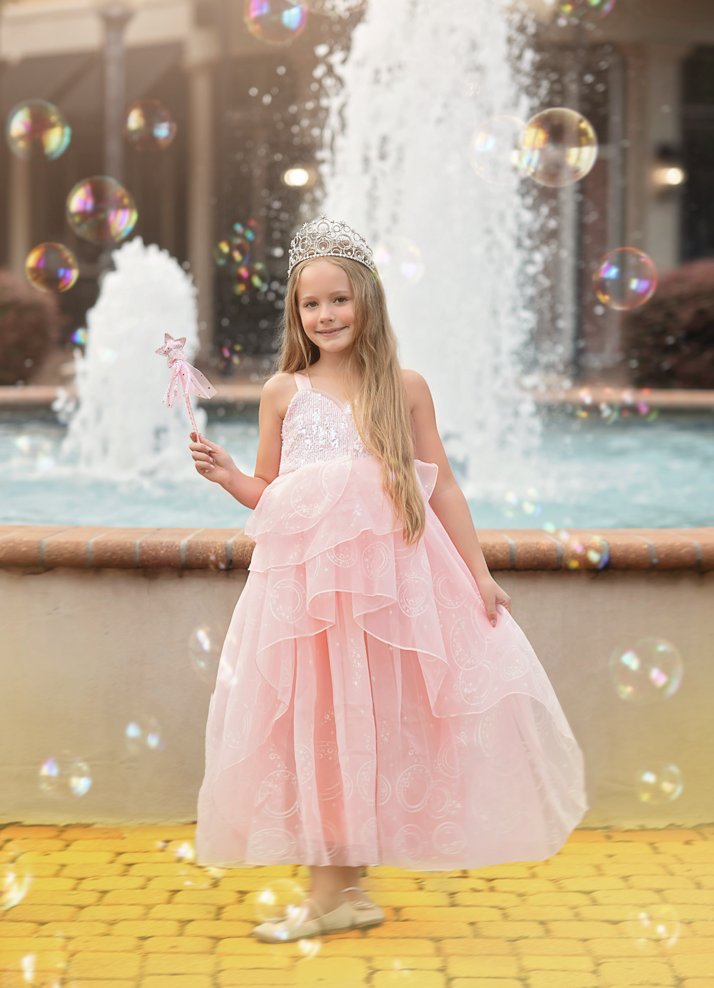 PRINCESS STARBELLE DRESS & WAND SET