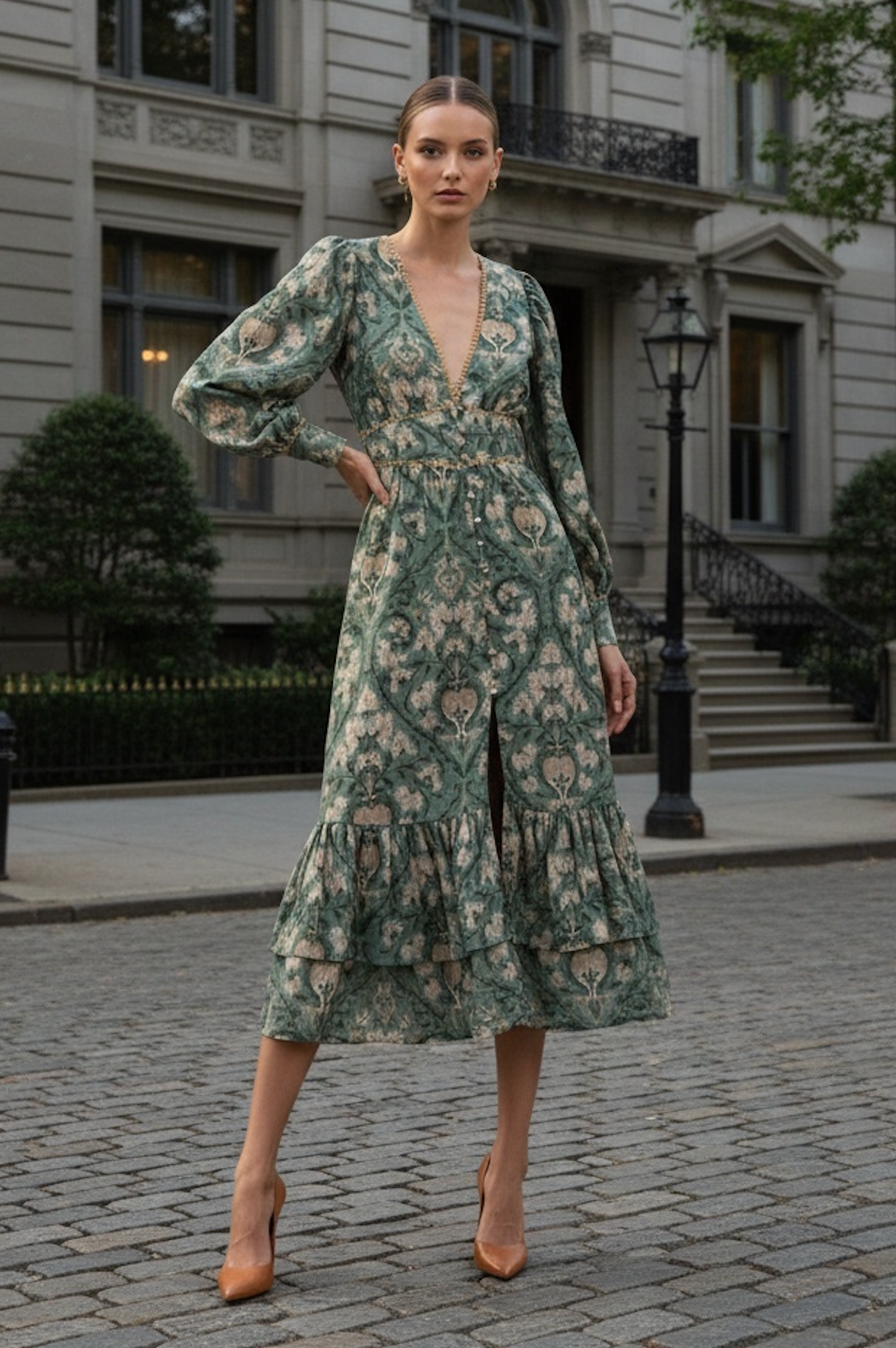 ISLA DRESS TEAL