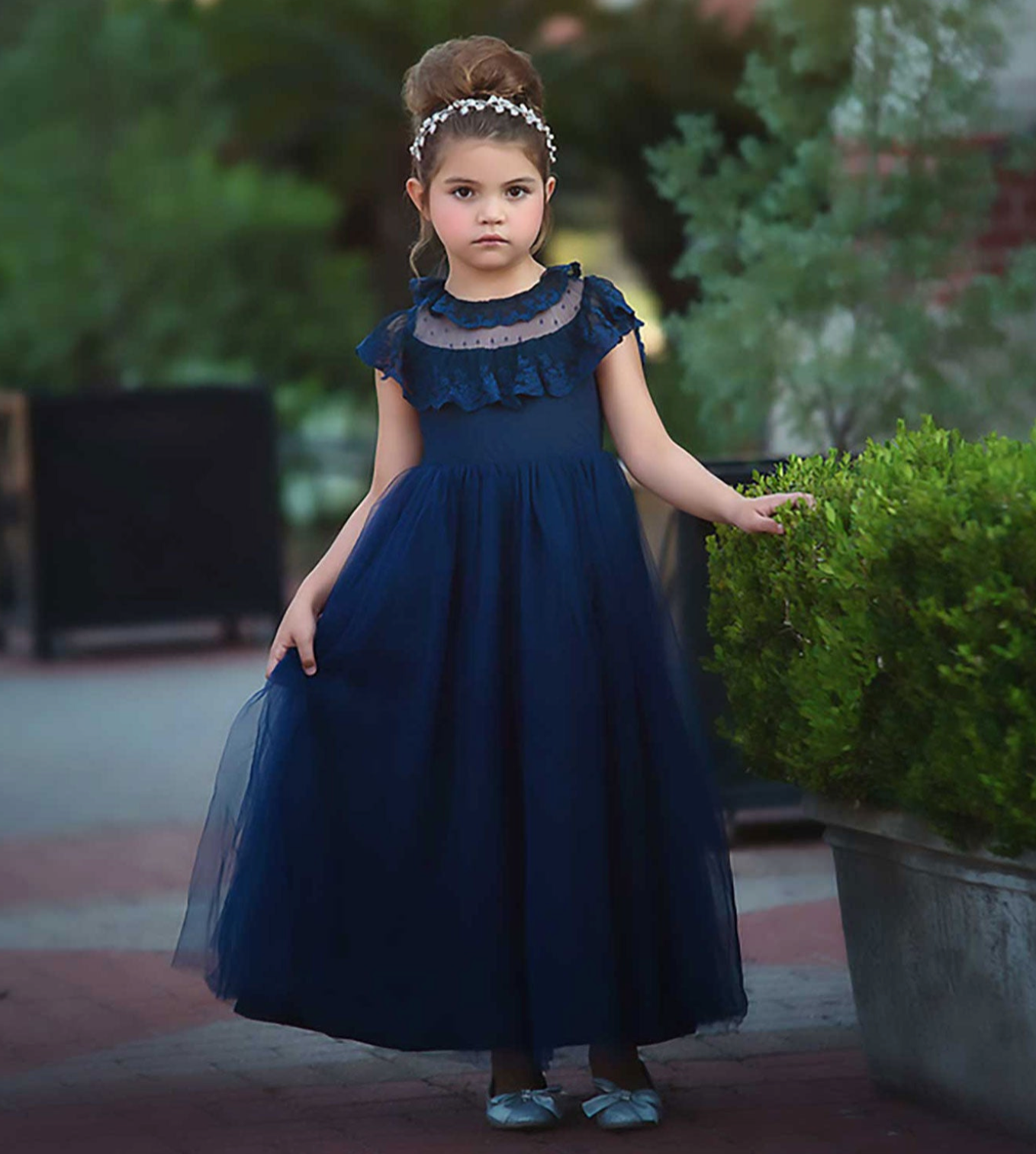 GIOVANNA GOWN NAVY