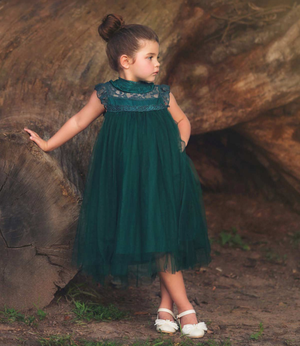 ALLESSANDRA DRESS EMERALD