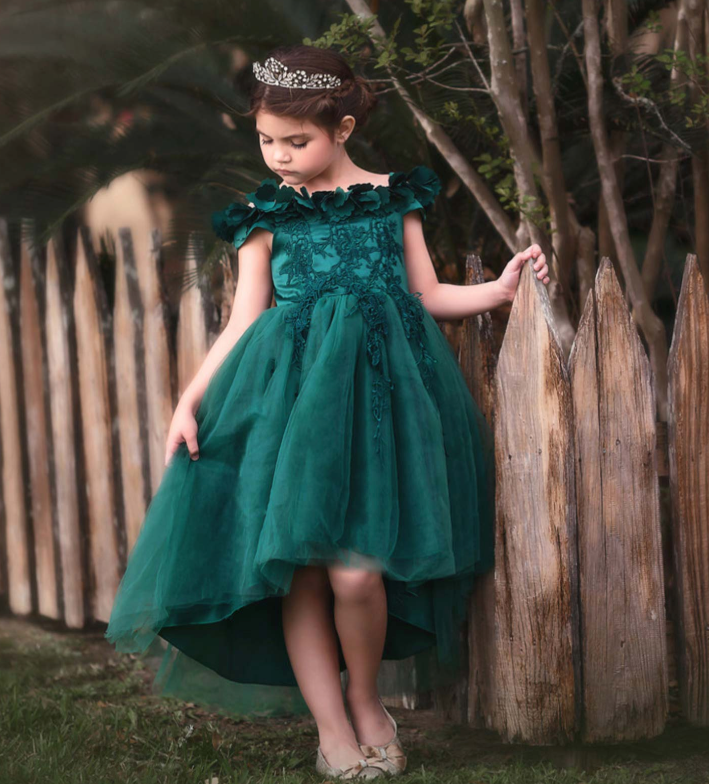 Belle Gown Emerald