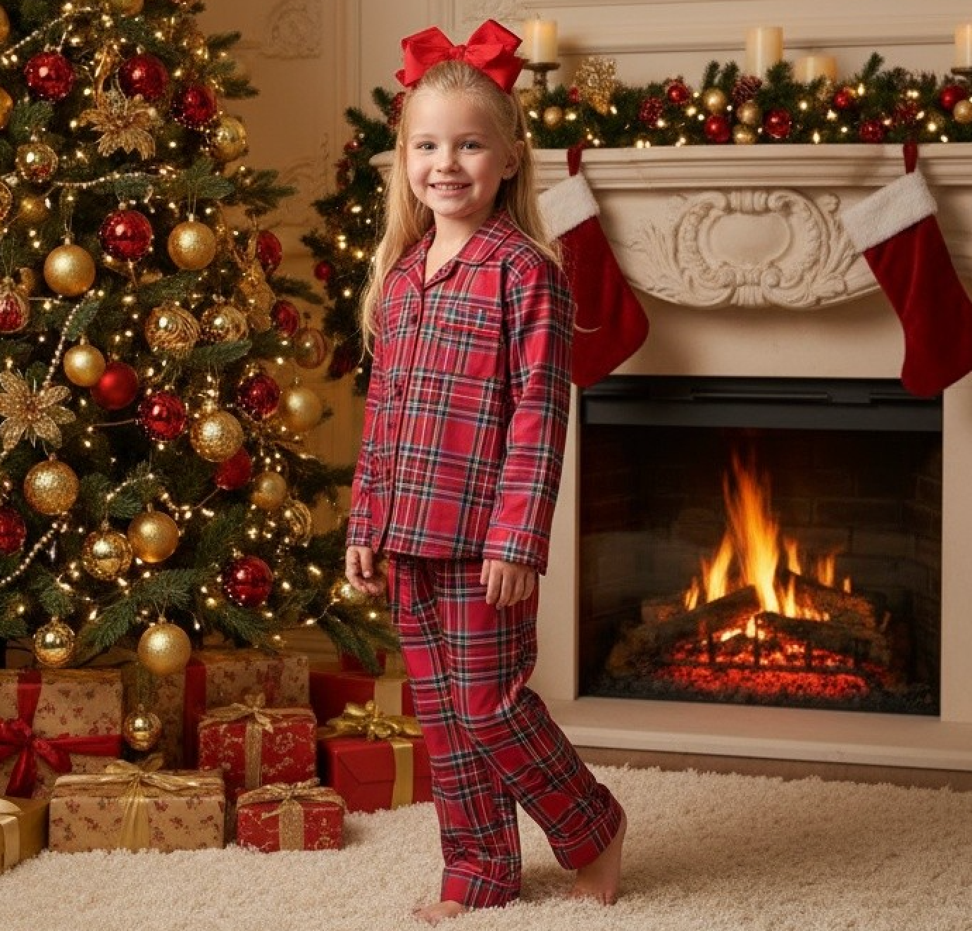 BLYTHE PAJAMAS STEWART TARTAN